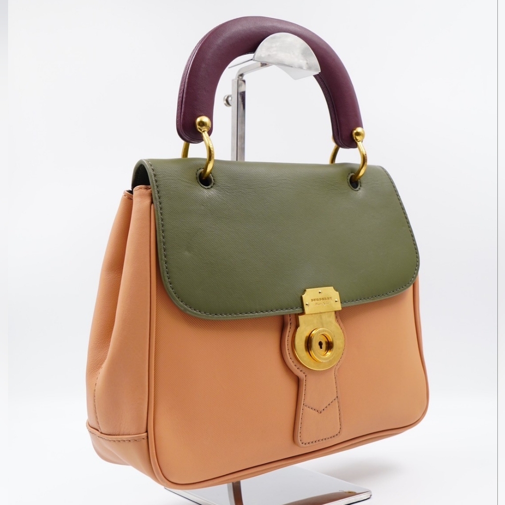 (MT351) Burberry DK88 Top Handle Bag Multiple colors - Picture 3 of 16